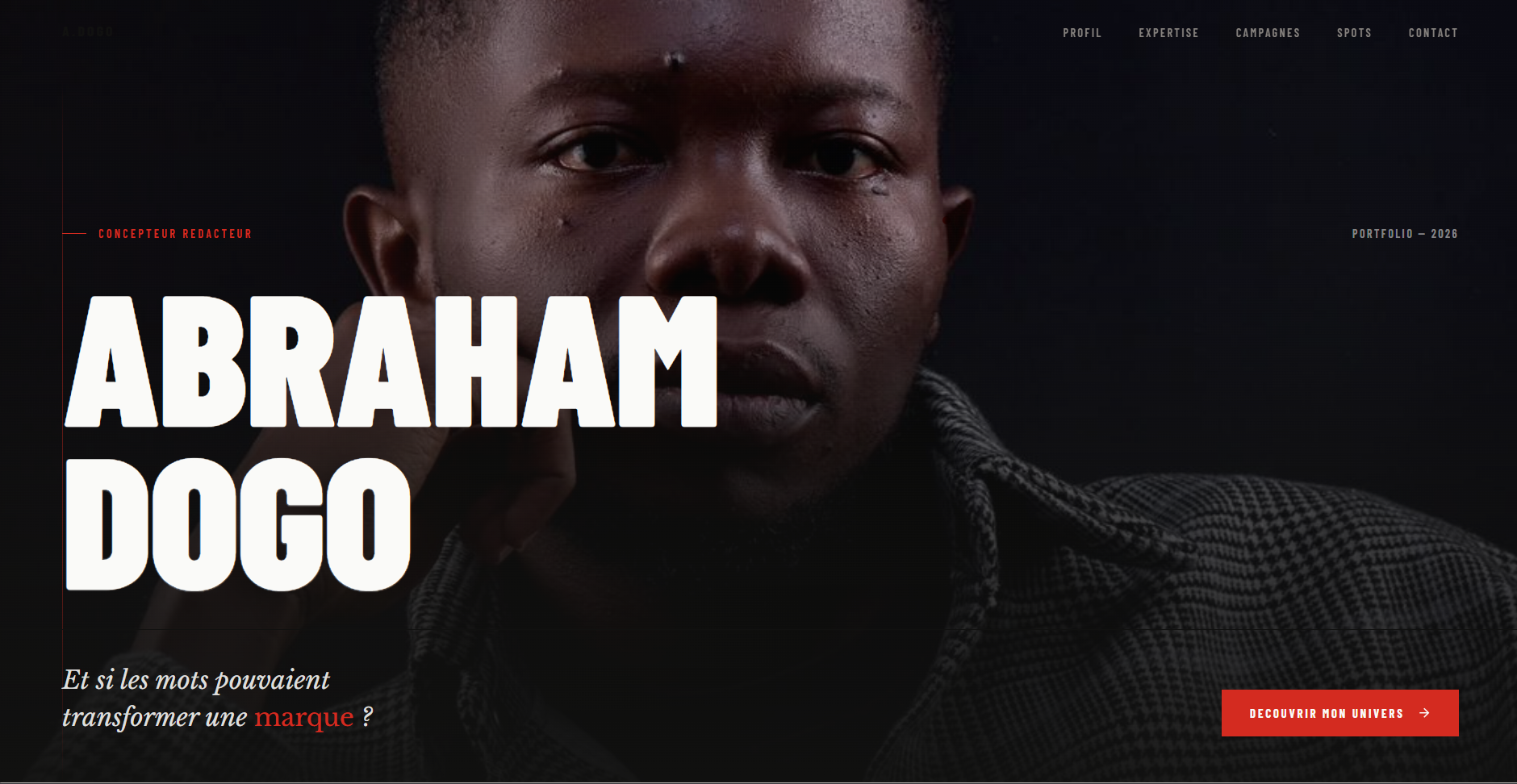 Abraham Gogo - Identité visuelle artiste